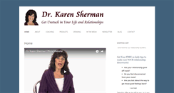 Desktop Screenshot of drkarensherman.com