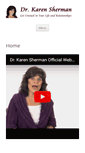 Mobile Screenshot of drkarensherman.com